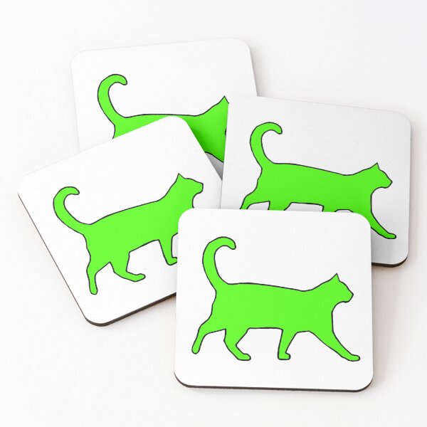 Item preview, Kitty Cat: Meow Friends - Green designed and sold by Sweetie Spicy.