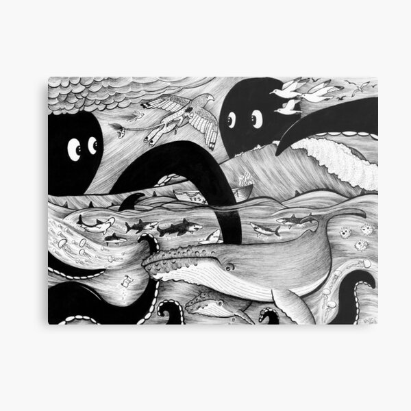 Pirate's Peril Metal Print