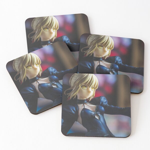 Item preview, Saber Alter Dress Fate Stay Night Figure Print designed and sold by 414Anime.