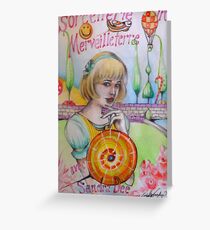 Une Sorciere Au Pays Des Merveilles ( A Witch In Wonderland ) Greeting Card