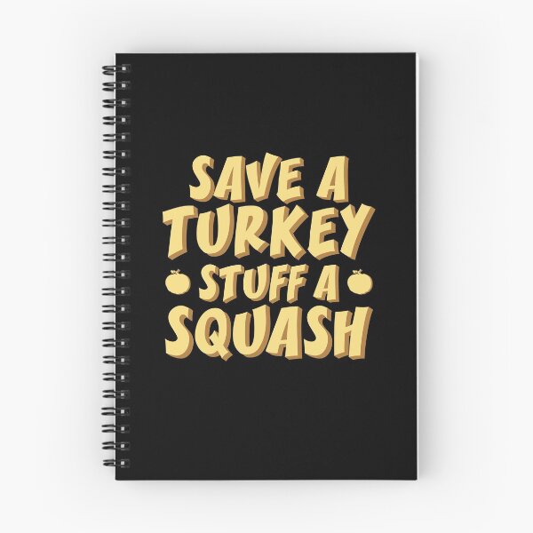 Item preview, Save a Turkey - Stuff a Squash - Vegan Thanksgiving Shirt designed and sold by bkfdesigns.
