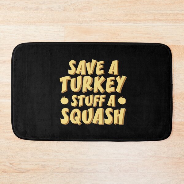 Item preview, Save a Turkey - Stuff a Squash - Vegan Thanksgiving Shirt designed and sold by bkfdesigns.
