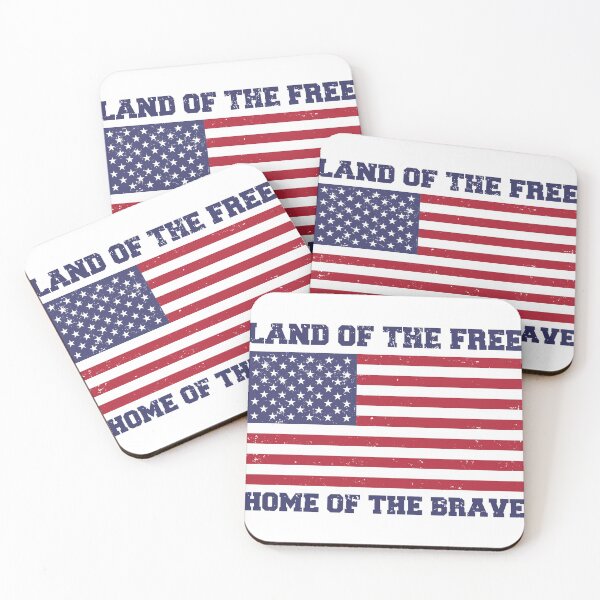 Item preview, Land Of The Free Home Of The Brave designed and sold by teesfineart.