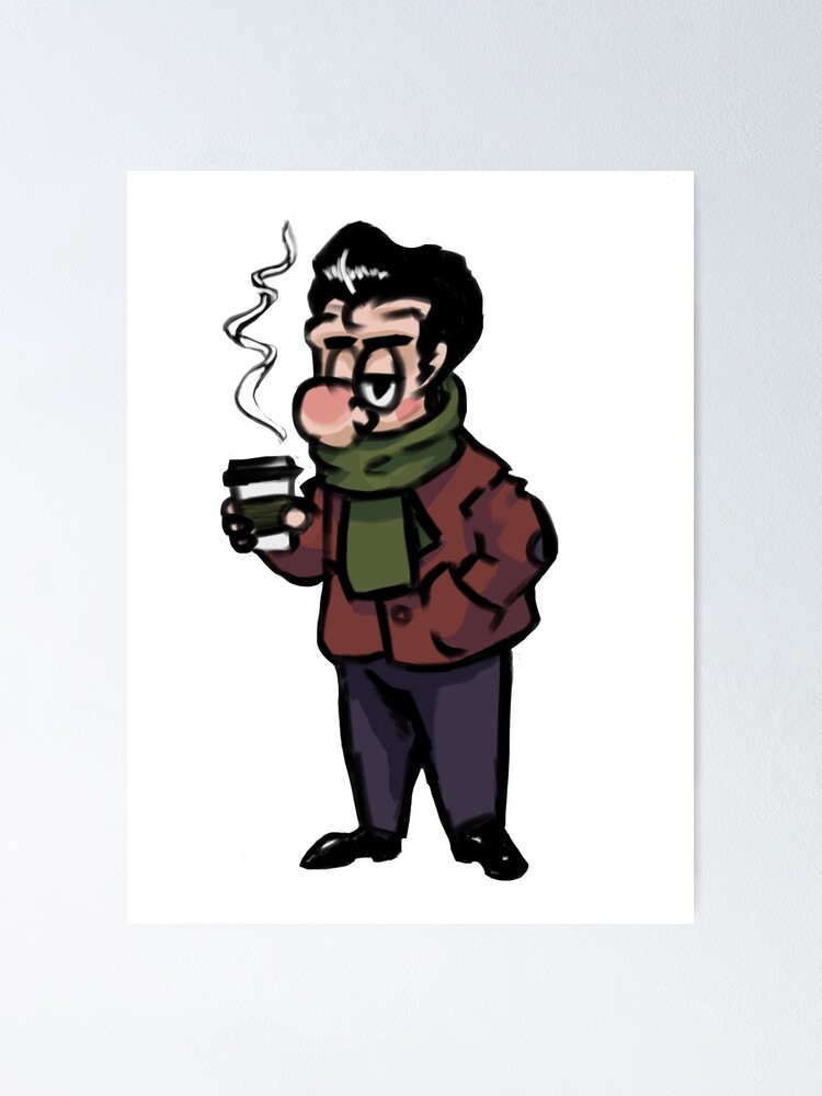 Thumbnail 1 of 3, Poster, Cold and Disgruntled designed and sold by PrincePierce.