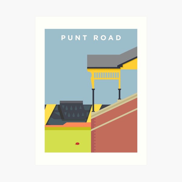 Punt Road Art Print