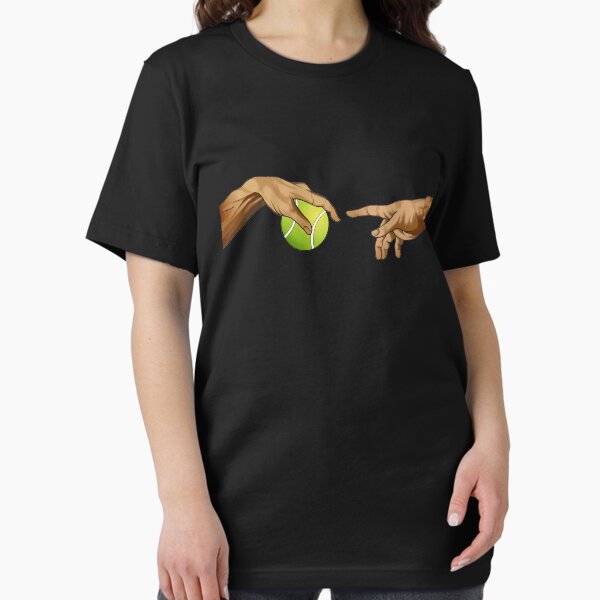 Item preview, Tennis Michelangelo Tennis Ball Hand Tennis Player Funny designed and sold by cloth-ly.