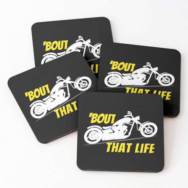 Item preview, Bout That Life Motorcycle Bike Design designed and sold by AlphaMoon.