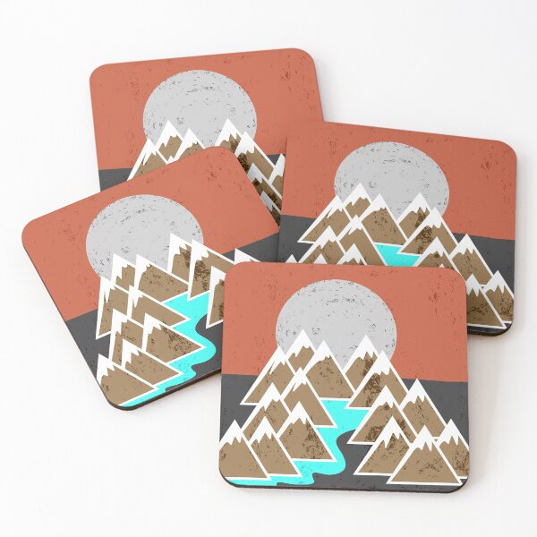Item preview, Snowy Mountains designed and sold by piedaydesigns.
