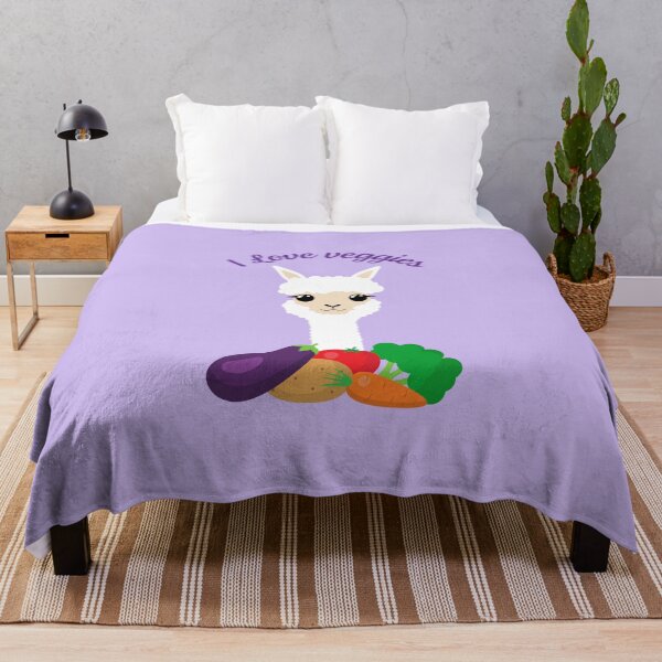 Item preview, Alpaca lama loves veggies designed and sold by HotVector.