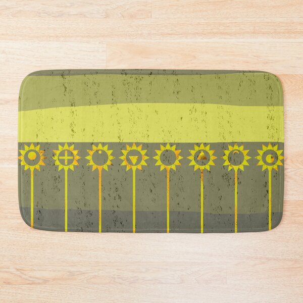 Item preview, Geometric Sunflower Landscape designed and sold by piedaydesigns.