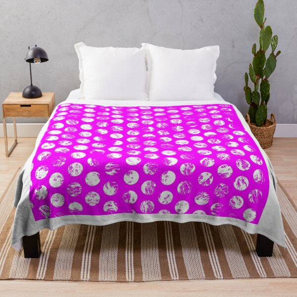 Artikelvorschau, Rosa Polka Dots Distressed entworfen und verkauft von piedaydesigns.