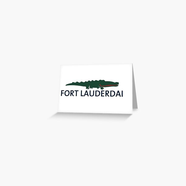 Fort Lauderdale. Greeting Card