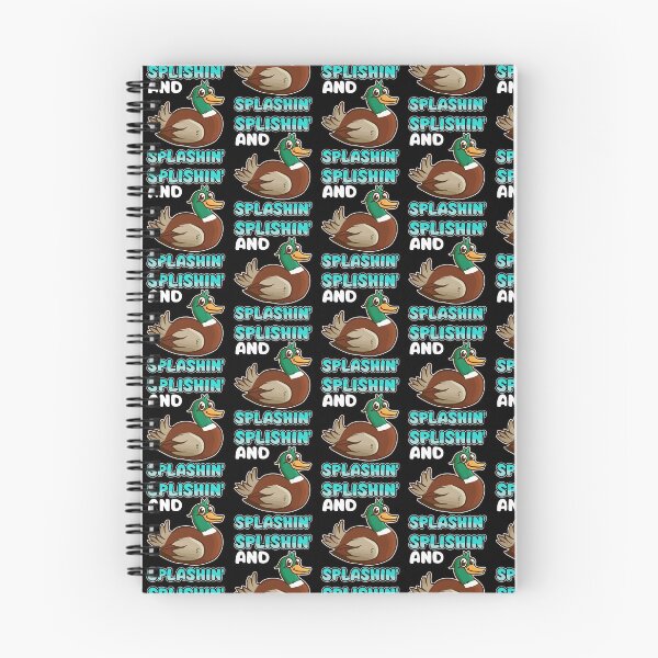 Item preview, Splishin' and Splashin' Bath Cute Baby Duck Tile Pattern designed and sold by perfectpresents.