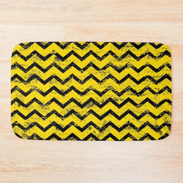 Item preview, Black and yellow chevron designed and sold by piedaydesigns.
