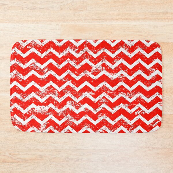 Item preview, Distressed Red Chevron Pattern designed and sold by piedaydesigns.