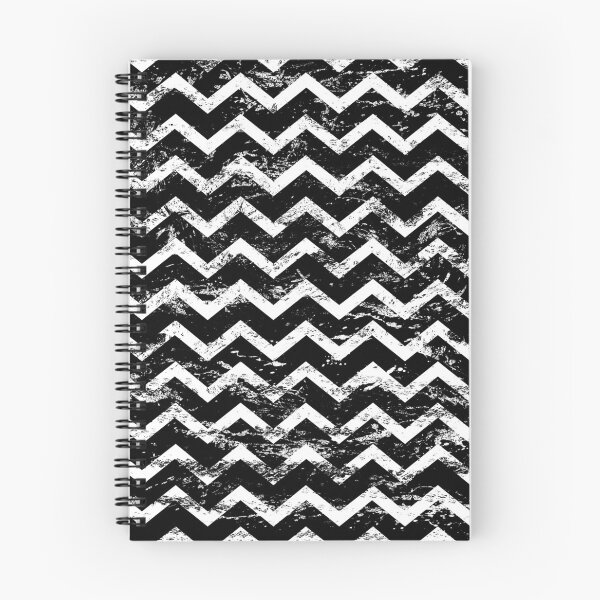 Item preview, Distessed Black and White Chevron designed and sold by piedaydesigns.