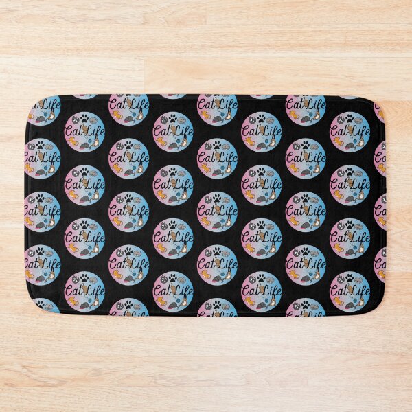 Item preview, Cute & Funny Cat Life Adorable Circle of Kittens Tile Pattern designed and sold by perfectpresents.