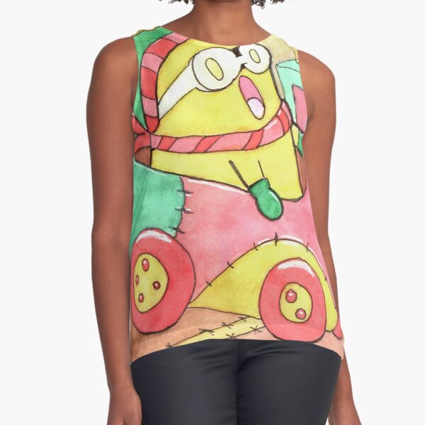 Stitched Kart Racing Sleeveless Top