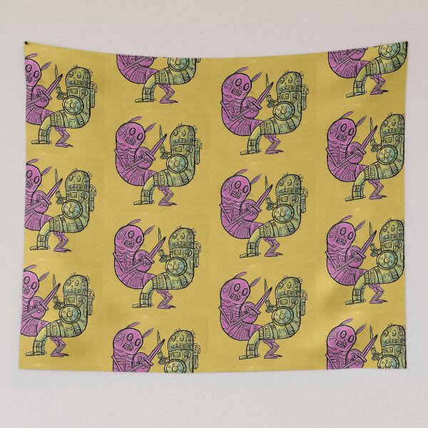Item preview, Robot Versus alien designed and sold by Gammaraybots.