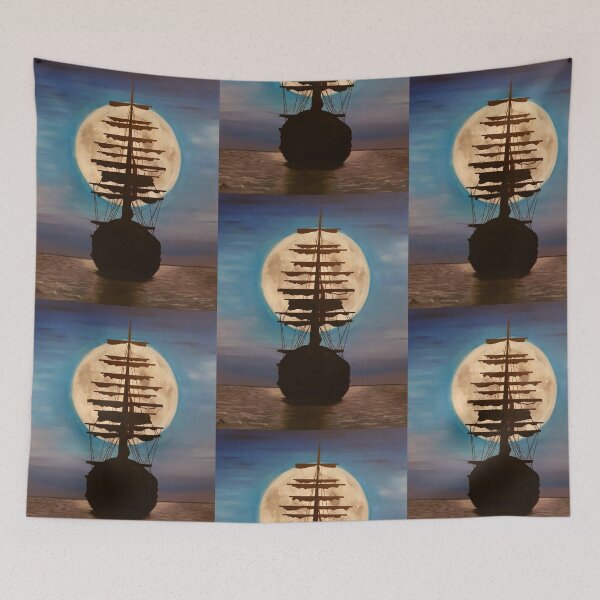 Item preview, Moonlight sail designed and sold by atouchofcanvas.