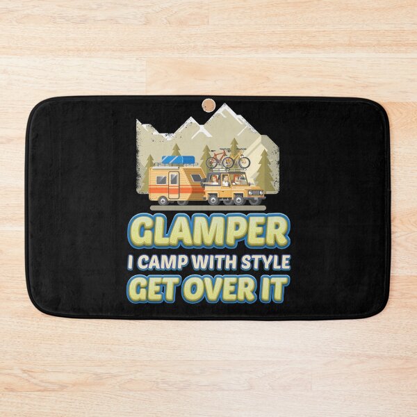 Item preview, Funny Camping Lover Gift - Glamper Camp With Style - Happy Camper Gifts - Outdoor Lover Gifts - Camp Lover designed and sold by kntranhoang.