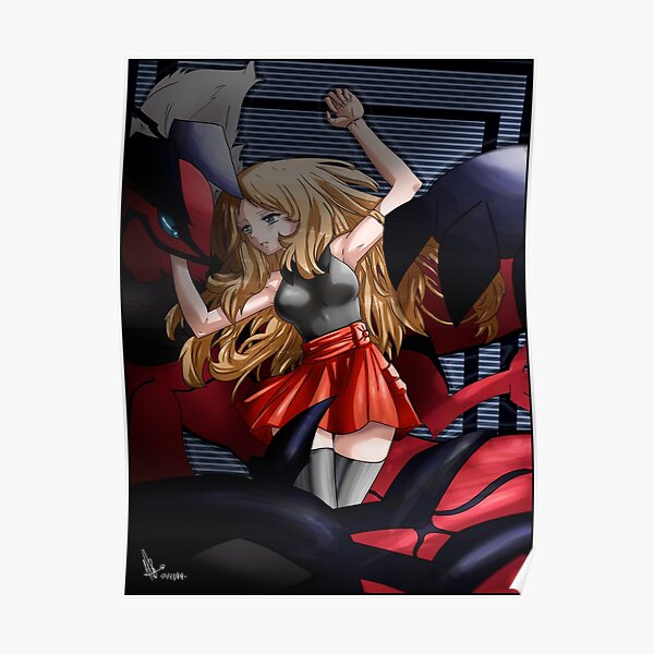 Serena and Yveltal Poster