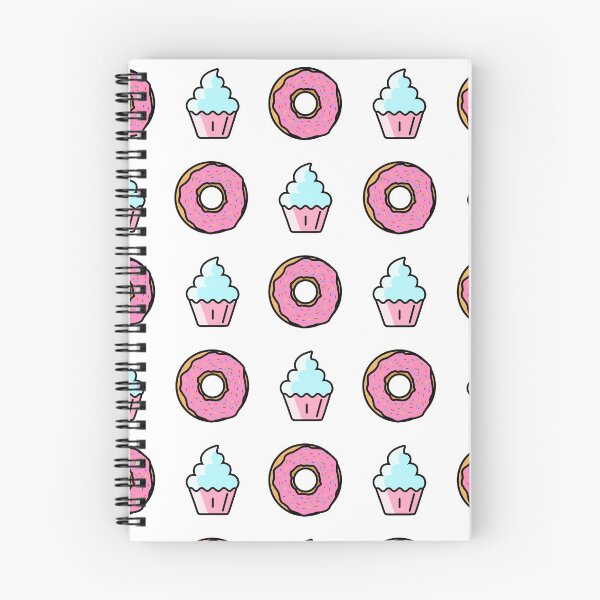Item preview, Cupcakes and Doughnuts repeating pattern designed and sold by ArdeaOnline.