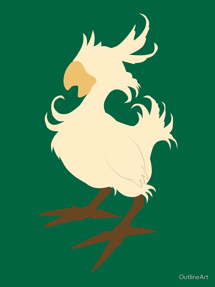 Final Fantasy Chocobo by OutlineArt