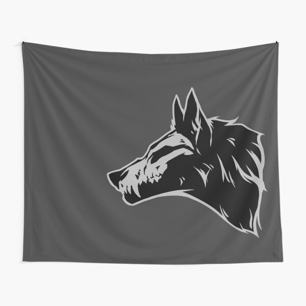 Crâne de loup Tentures