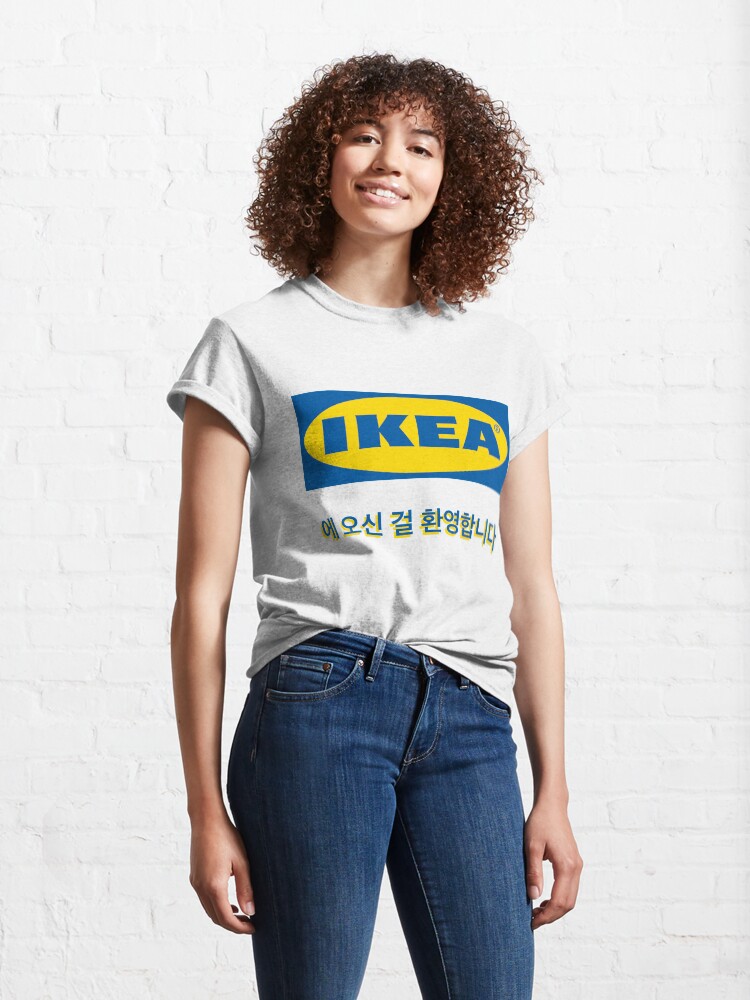 Alternate view of welcome to ikea korea Classic T-Shirt
