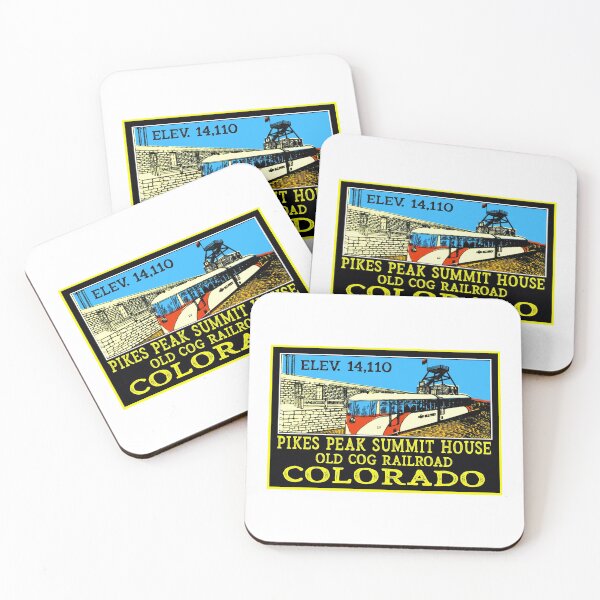 Item preview, Pikes Peak Colorado Summit House Cog Railroad designed and sold by DESTINATIONS DECAL DOS.