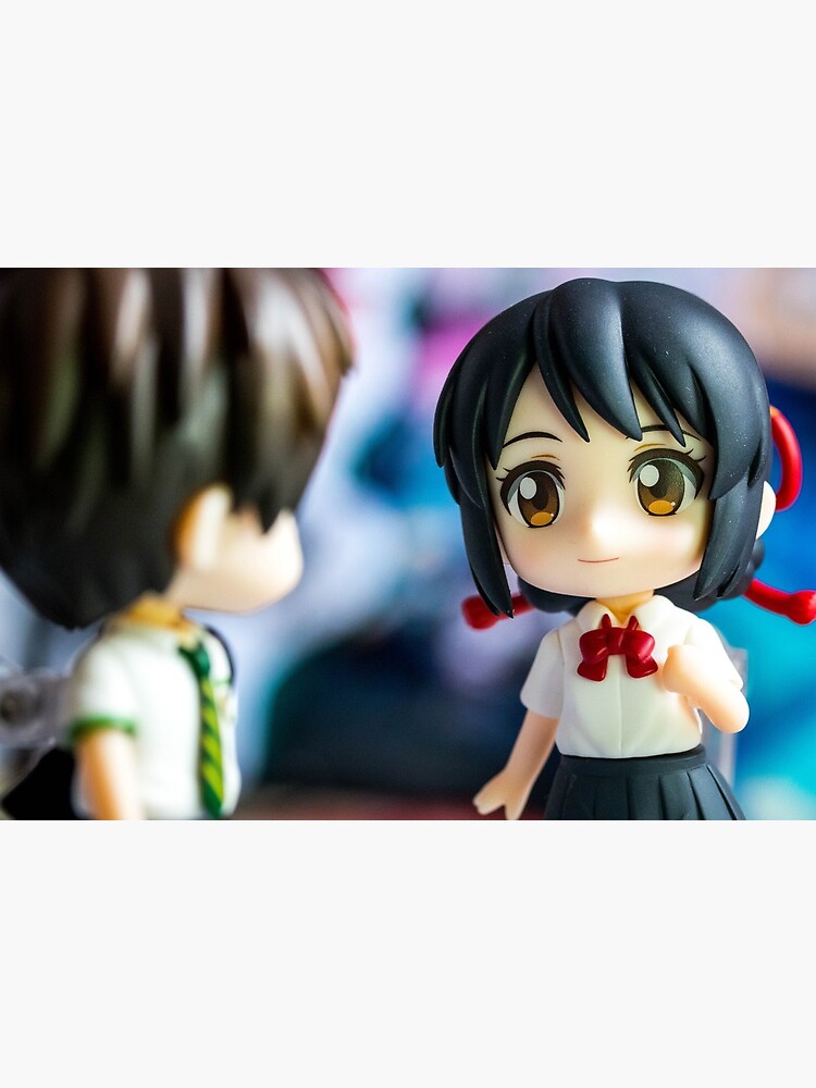 Nendoroid Mitsuha + Mangás Your Name 1 ao 3 Completo