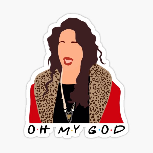 Janice Oh My God Sticker By Anjisky Redbubble