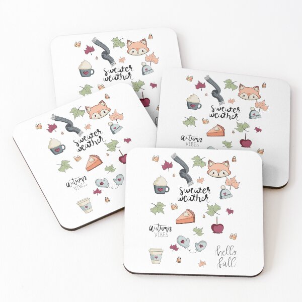 Item preview, Autumn sticker sheet designed and sold by CassieArts.