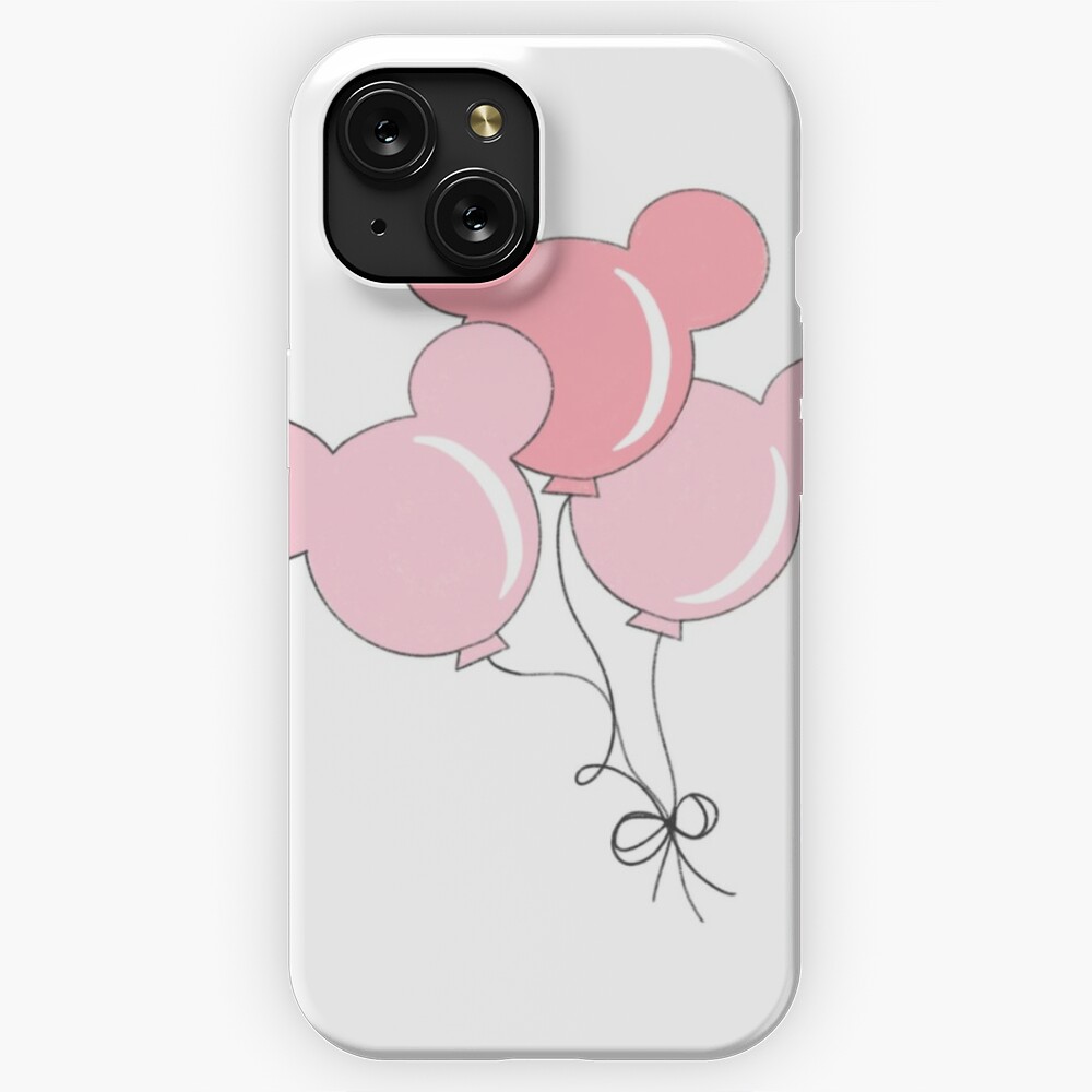 Mouse Balloons Pink Sticker for Sale by Jackiegill24