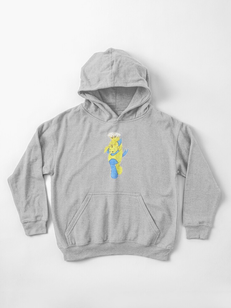 stitched logo hoodie