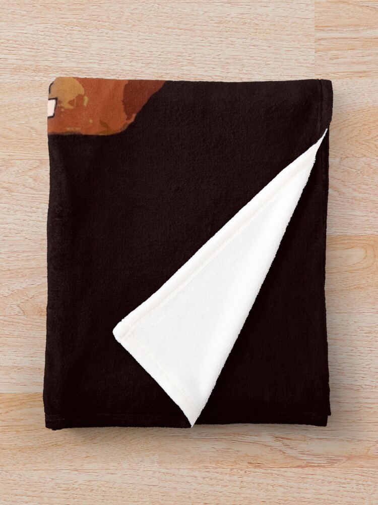 Alternate view of NEEDS MORE COWBELL, PART DEUX Throw Blanket