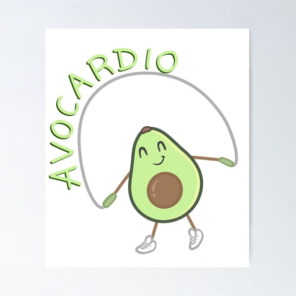 Item preview, Avocardio! designed and sold by Nelladraws.