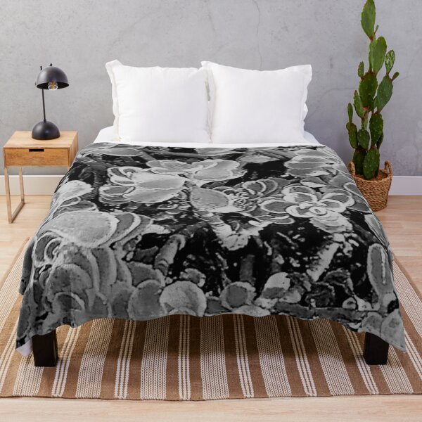 Item preview, Stonecrop in Black and White designed and sold by bellaura.