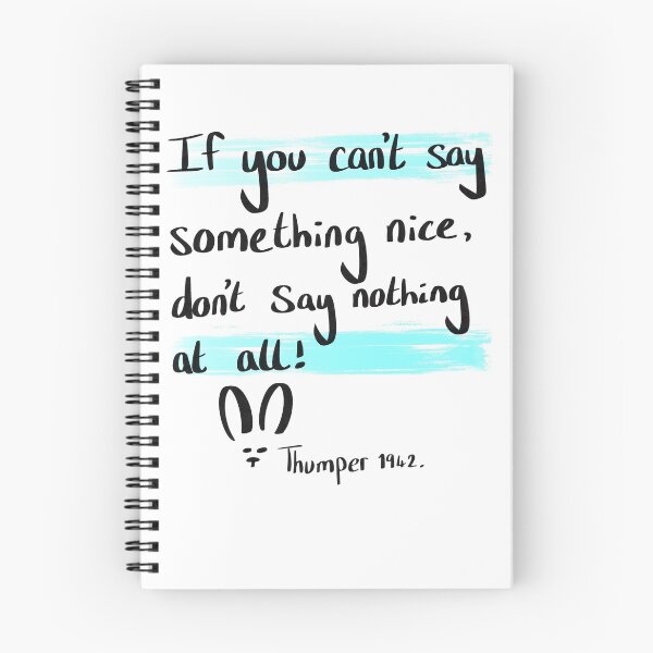 Item preview, Transgender flag 'If you cant say something nice don't say nothing at all!' Bambi quote designed and sold by kaf1.