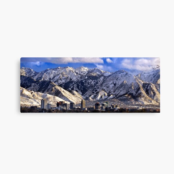 Salt Lake City - Panorama Canvas Print