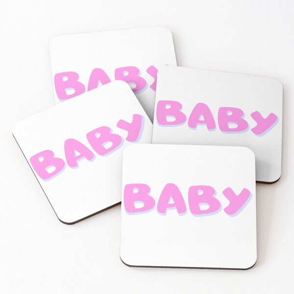 Item preview, Hot pink Baby pastel kawaii print designed and sold by Lilpinkdinoshop.