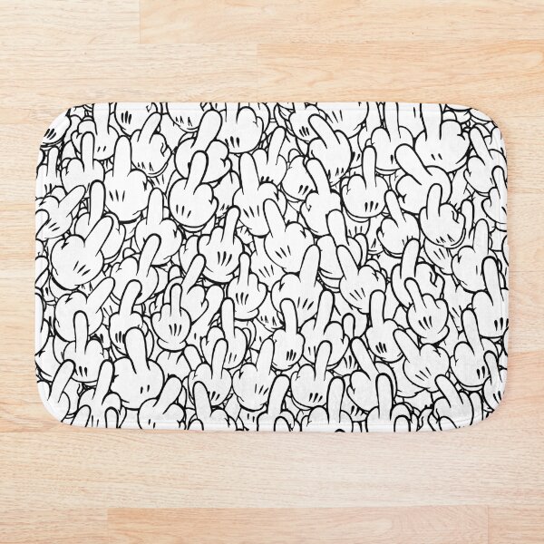 Item preview, Middle fingers of Mickey Mouse designed and sold by dima-v.