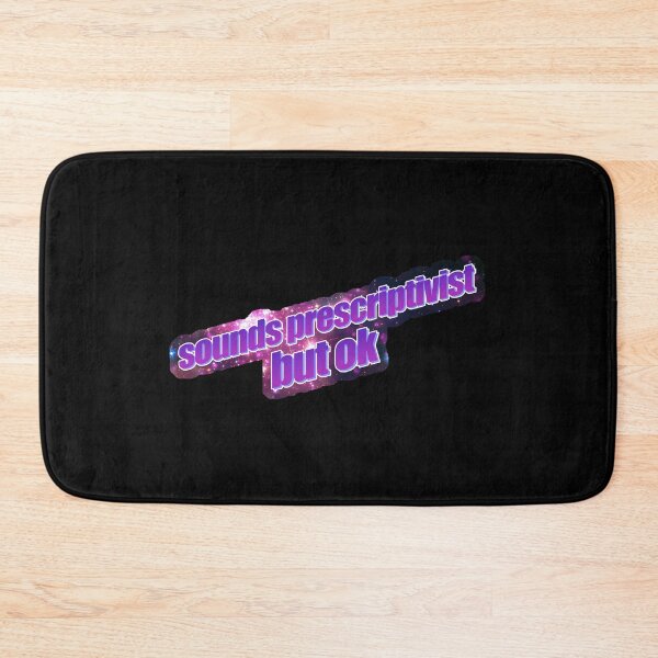 Item preview, sounds prescriptivist but ok designed and sold by shapkaa.