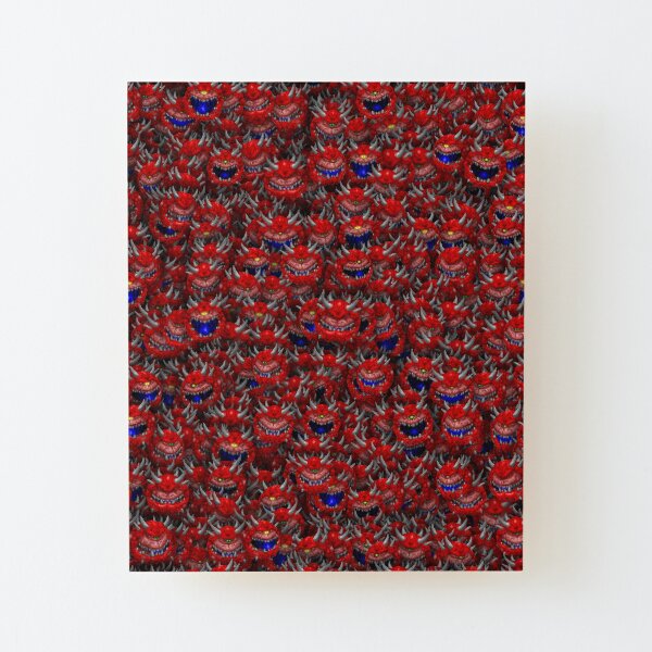 Cacodemons from Doom Wood Mounted Print