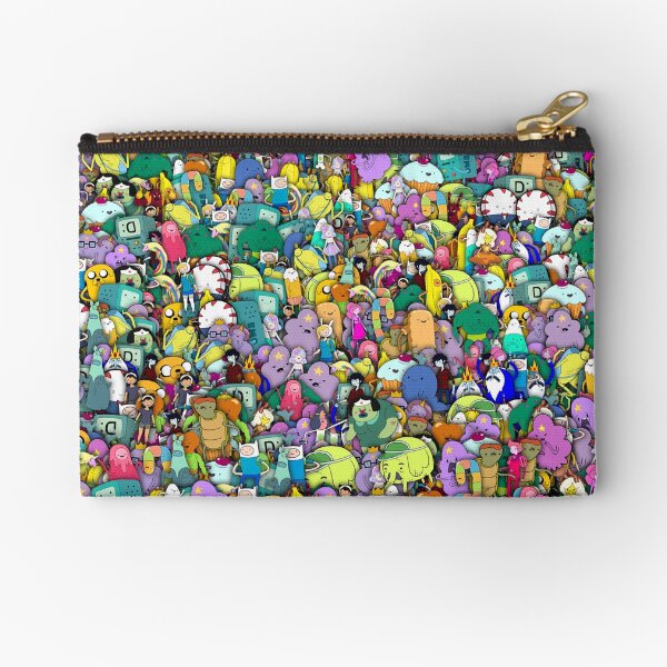 Los personajes de Adventure Time StickerBombing Bolsos de mano