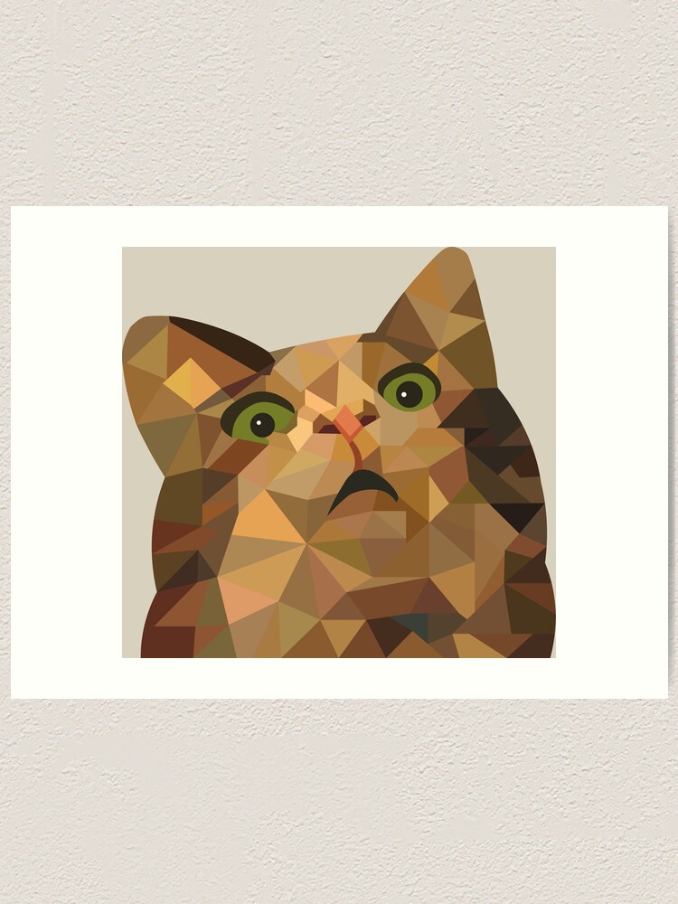 Long Cat Meme Art Print for Sale by lolhammer