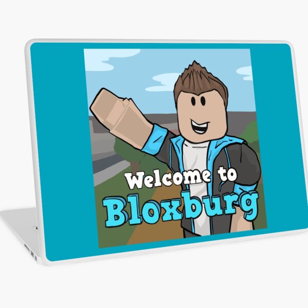 Welcome To Bloxburg Fan Art Laptop Skin By Pickledjo Redbubble - welcome to bloxburg roblox laptop skin