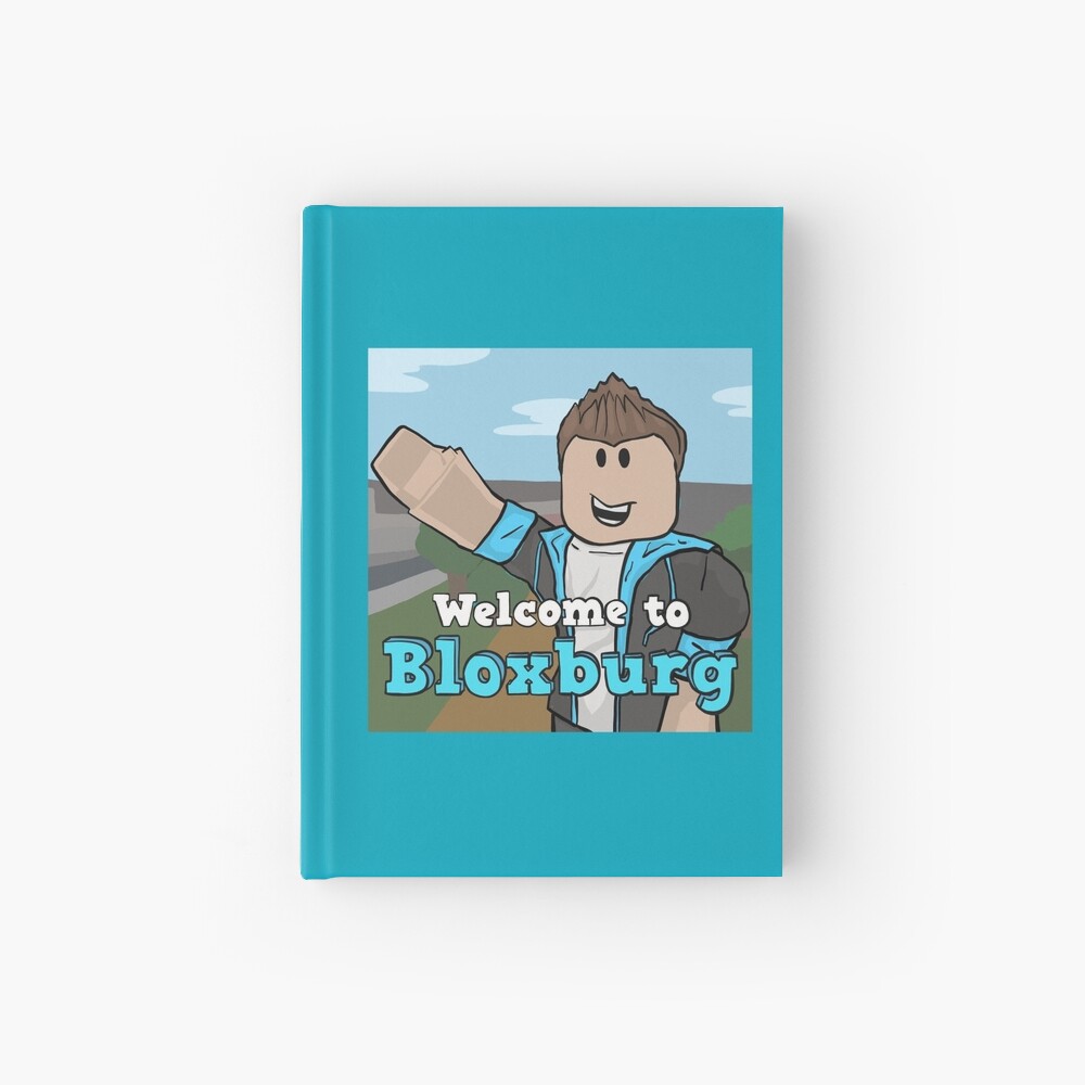 Welcome To Bloxburg Fan Art Hardcover Journal By Pickledjo - roblox welcome to bloxburg painting ids