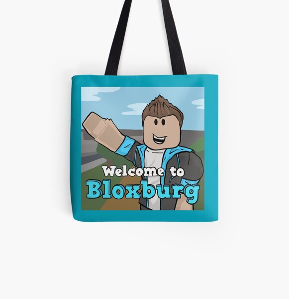 Welcome To Bloxburg Fan Art Tote Bag By Pickledjo Redbubble - roblox tote bag by kimoufaster redbubble